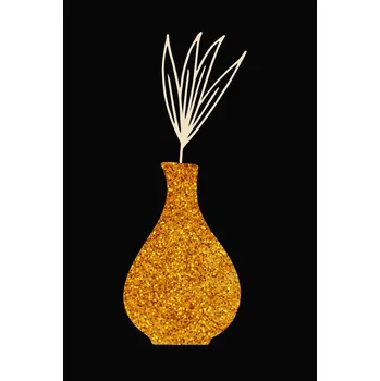 Plakát Plakát, Obraz - golden vase, MadKat