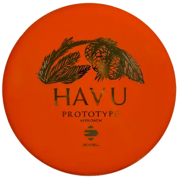 Disc golf EXEL HAVU orange/385 (4 4 0 0), discgolf disk Hmotnost: 179 g