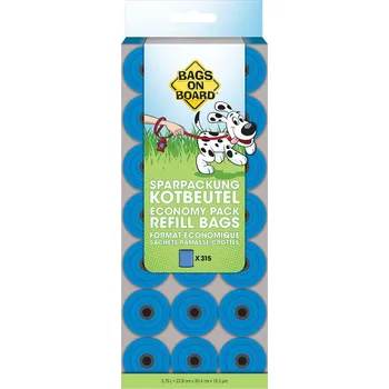 sáček na exkrement Bags on board sáčky na exkrementy výhodné balení 315 sáčků