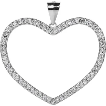 Přívěsek Bealio BEALIO Stříbrný přívěsek SRDCE 03-12307-1917