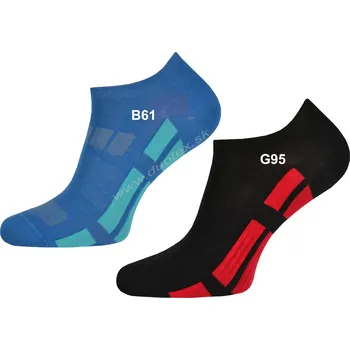 Pánské ponožky WOLA Kotníkové ponožky w91.1n3-vz.964 Barva: G95, Velikost: 42-44(28-29)