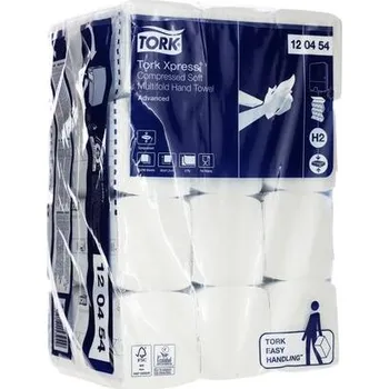 Lékařský nábytek Papírové utěrky na ruce Tork Xpress Multifold Advanced (H2), 2400 ks