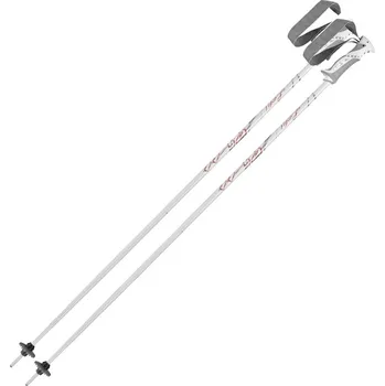 Sjezdová hůlka Leki Bliss - White-silver-rosegold Velikost: 110