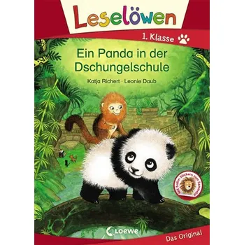 První čtění Leselöwen 1. Klasse - Ein Panda in der Dschungelschule - Richert, Katja