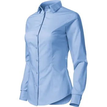 Dámská košile MALFINI Košile STYLE LS LADY, různé barvy Velikost S nebesky modré