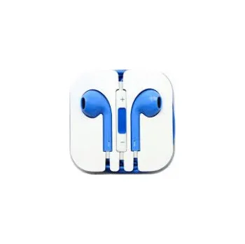 Audio kabel Hands Free MEGA Bass 3,5 mm jack, barva modrá