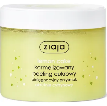 Koupelová kosmetika Ziaja, Karamelizovaný cukrový peeling Citronový dort 300ml
