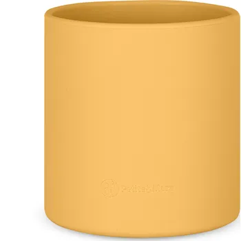 Dětské zboží PETITE&MARS Hrnek silikonový Take&Match Intense Ochre 6m+