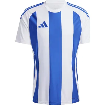 Pánské tričko Pánské Tričko s krátkým rukávem ADIDAS STRIPED 24 JSY IW2144 – Bílá M