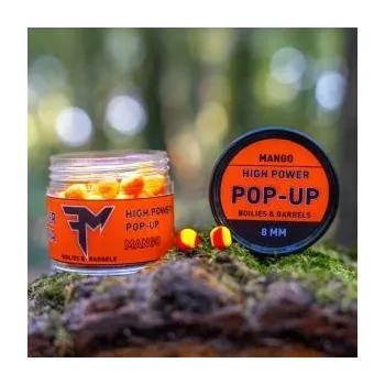 Boilies FeederMania Pop-Up Boilies & Barrels 8mm 14gr Mango
