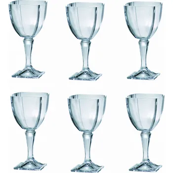 Sklenice Skleničky na červené víno Bohemia Arezzo, bezbarvé, 270ml, 6 ks