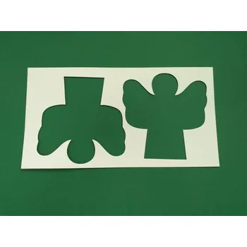 AUREDNIK Anděl šablona z kartonu - 10 ks