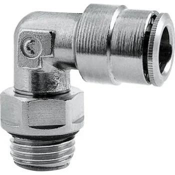 Příslušenství k čerpadlu Camozzi L-šroubení nástrčné s těsněním NBR 6522-6-M5