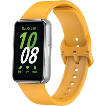 eses Silikonový řemínek pro Samsung Galaxy Fit 3 - Žlutý