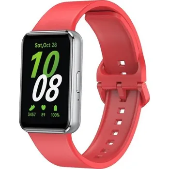 eses Silikonový řemínek pro Samsung Galaxy Fit 3 - Červený