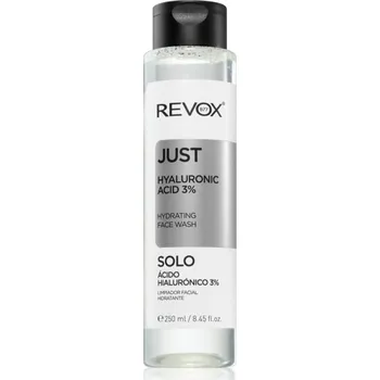 Revox B77 Just Hyaluronic Acid 3% hydratační čisticí gel na obličej 250 ml