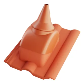 Betonpres Taška prostupová s adaptérem pro anténní stožár Natura OPTIMAL cihlová