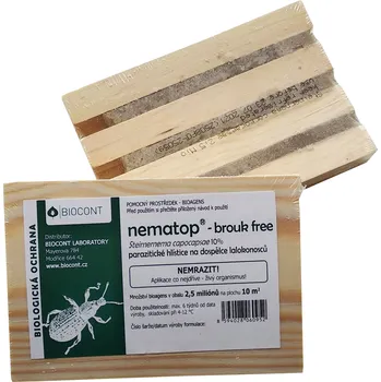 Biocont Nematop Brouk Free 2,5 milionů hlístic Insekticid Biocont Nematop Brouk Free 2,5 milionů hlístic