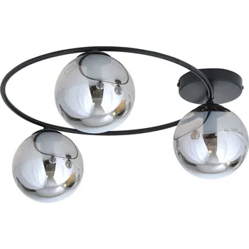 Emibig Sopra stropní světlo 3x10 W černá-kouřová 1256/3