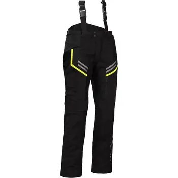 Moto kalhoty MBW ADVENTURE EVO PANTS YELLOW textilní 3-vrstvé PÁNSKÉ kalhoty na motorku