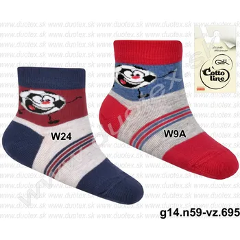 Dětská móda GATTA Kojenecké ponožky g14.n59-vz.695 Barva: W24, Velikost: 15-17(10-11)