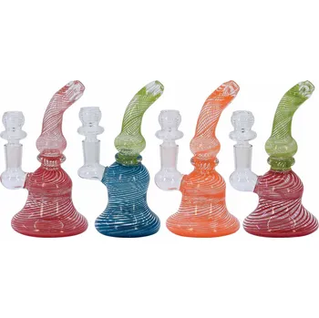 Dýmka Remo 67494 Skleněný bong 15cm MIX