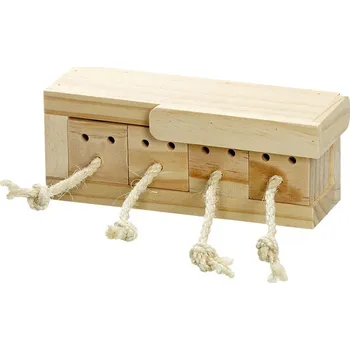 Hračka pro psa Hračka pro hlodavce FLAMINGO Brain Cube 21,5x8,5x7,5cm