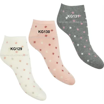 Dámské ponožky STEVEN Kotníkové ponožky Steven-114-129 Barva: KG129-smotanová, Velikost: 38-40(25-26)