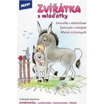 omalovánky Omalovánky MFP Zvířátka s mláďátky