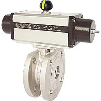 Vodovodní kohout EPI+Omal Kohout VL140F+pneupohon SR DN80