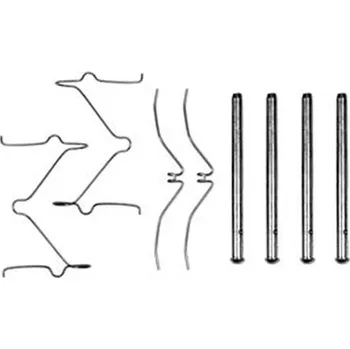 Přislušenství brzdového systému Sada příslušenství, obložení kotoučové brzdy RAP BRAKES 2184/109-1124