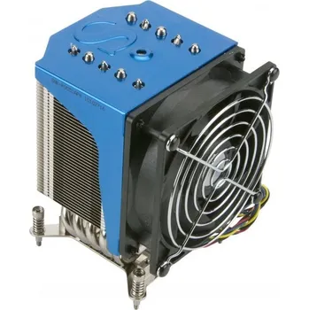 PC ventilátor Supermicro SNK-P0051AP4 Chladicí systém pro počítač Procesor Vzduchový chladič Černá, Modrá, Metalická, Stříbrná