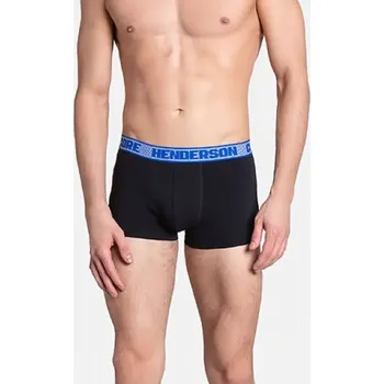 Boxerky Henderson Lynx 38833-MLC Boxer 2 Pack černá/šedá