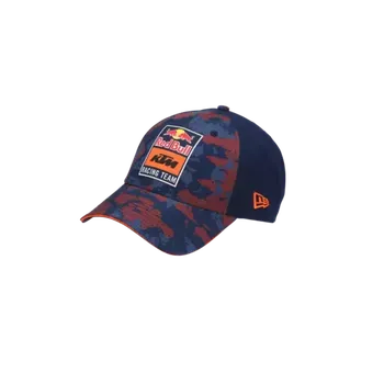 Kšiltovka Pánská kšiltovka / čepice KTM RED BULL KTM RUSH CURVED CAP modrá, prohnutý kšilt
