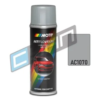Barva ve spreji Motip Škoda sprej 200 ml AC1070 šedá jinovatka