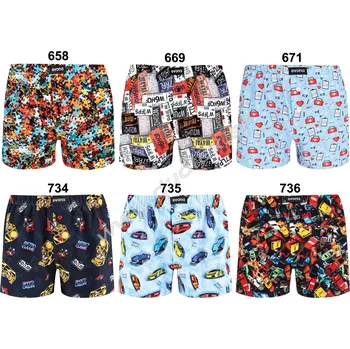 Boxerky EVONA Pánské boxerky Atlanta Barva: 671, Velikost: L