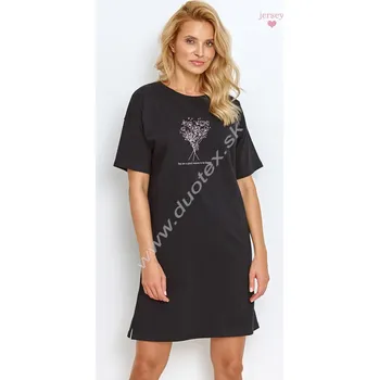 Dámská noční košile TARO Dámská noční košile June2878 Barva: ss31-čierna, Velikost: S