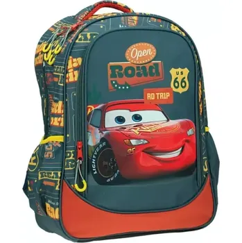 Školní batoh Disney Cars Roads GIM34135031 backpack zelený 20l