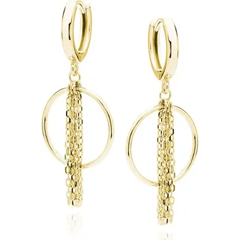 Náušnice Dámské stříbrné náušnice DESANA