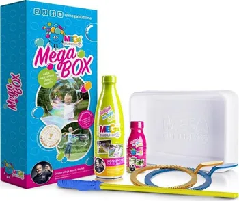 Bublifuk Megabublina Mega BOX sada na tvoření obřích bublin