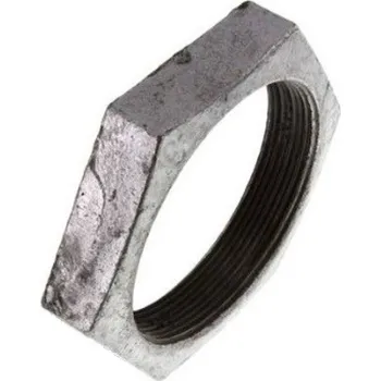 Matice TS Matice pojistná R1-1/4", temperovaná litina pozinkovaná