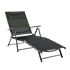 Zahradní lehátko Siesta 100ZA08068 polohovatelné relaxační lehátko černé