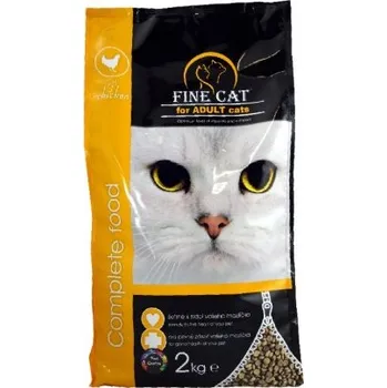 Krmivo pro kočku FINE CAT granule pro kočky s kuřecím 2kg