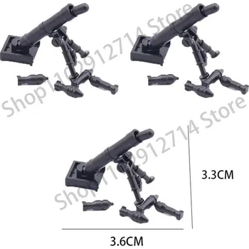 ostatní stavebnice Vojenská stavebnice raketové dělostřelectvo, figurky | styl lego - 010 zákopová malta