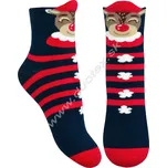 STEVEN Froté ponožky Steven-096-39 Barva: HM39-tm.modrá, Velikost: 29-31(19-20)