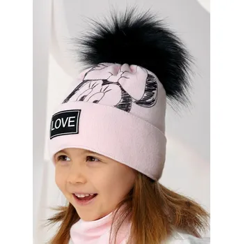 Čepice AJS Čepice a nákrčník AJS-44-505 Barva: B-čierna, Velikost: 52-56