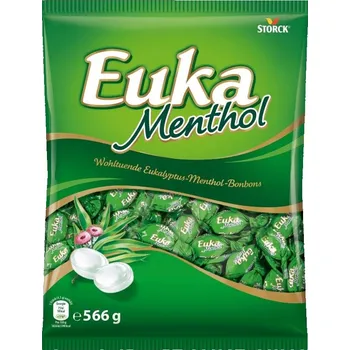 Bonbon STORCK bonbón Euka Menthol 566g