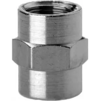 Camozzi Mufna G1/2" - G1/2" poniklovaná mosaz