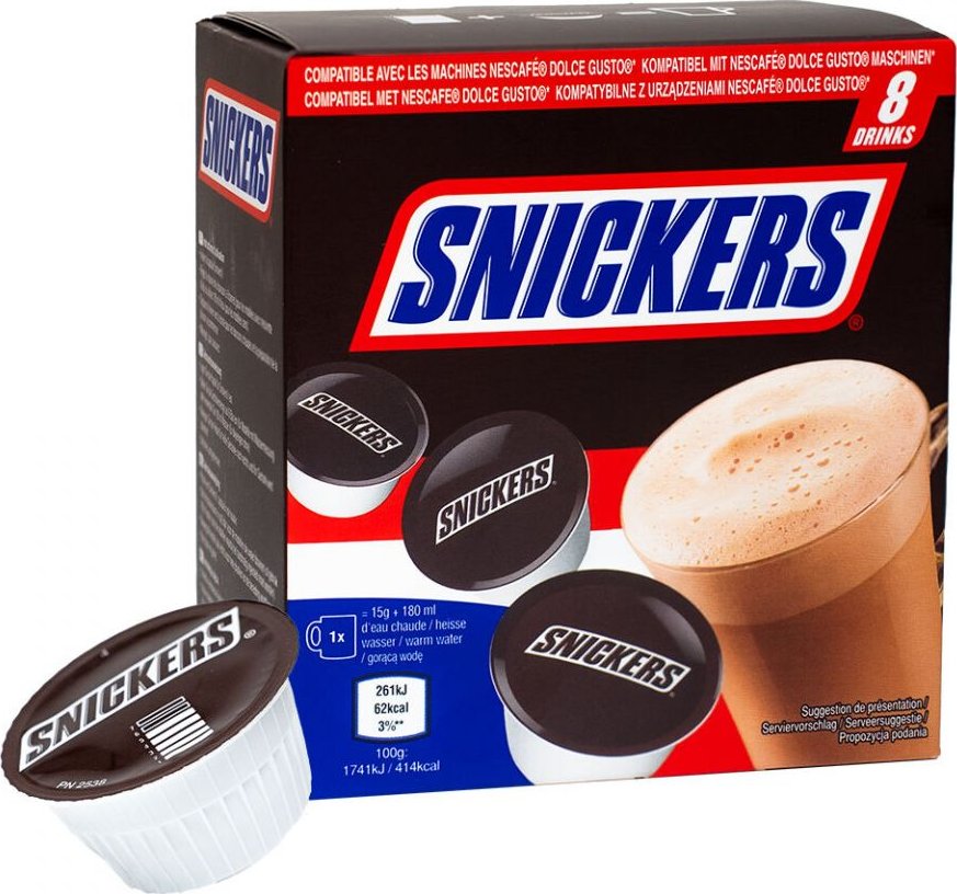 Snickers Dolce Gusto Cokolada Asda Unbeatable Chocolate Pods Dolce