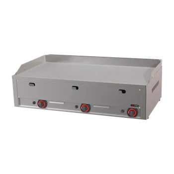 Kuchyňský gril Grilovací deska 97x48 plynová durable chrom kombinovaná stolní | REDFOX - FTHRC 90 G